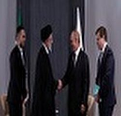دیدار رئیسی و پوتین در حاشیه نشست سران سانگهای/ تشکر رئیسی از پوتین/ امضای سند الحاق ایران به سازمان شانگهای
