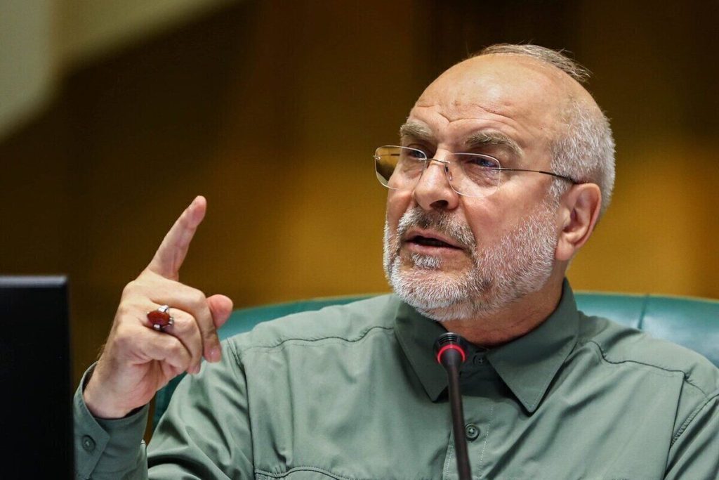 Parliament Speaker Mohammad Bagher Ghalibaf